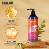 شامپو بیوتین بدون سولفات و بدون پارابن 800ml اکولچی