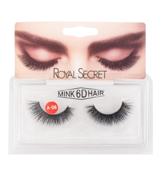 مژه مینک طبیعی دست ساز Royal Secret رویال سکرت کد A-08