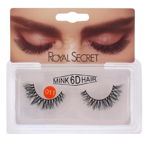 مژه مینک طبیعی دست ساز Royal Secret رویال سکرت کد 011