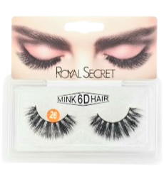 مژه مینک طبیعی دست ساز Royal Secret رویال سکرت کد 26