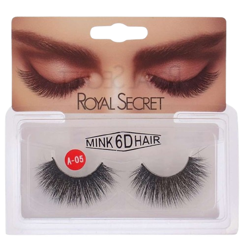مژه مینک طبیعی دست ساز Royal Secret رویال سکرت کد A-05