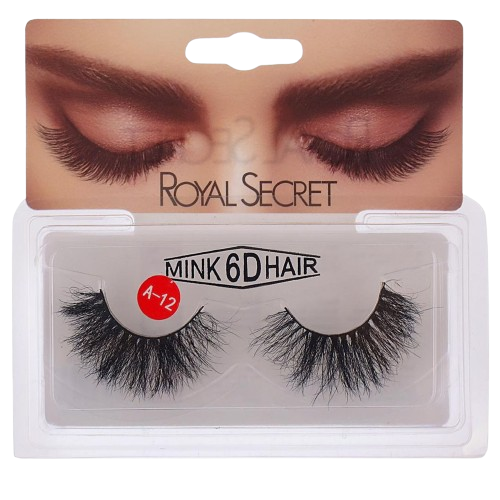 مژه مینک طبیعی و دست ساز Royal Secret رویال سکرت کد A-12
