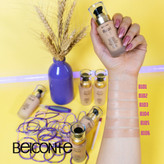 کرم پودر belconte بلکونته سری real fit رنگ بژ روشن کد B102