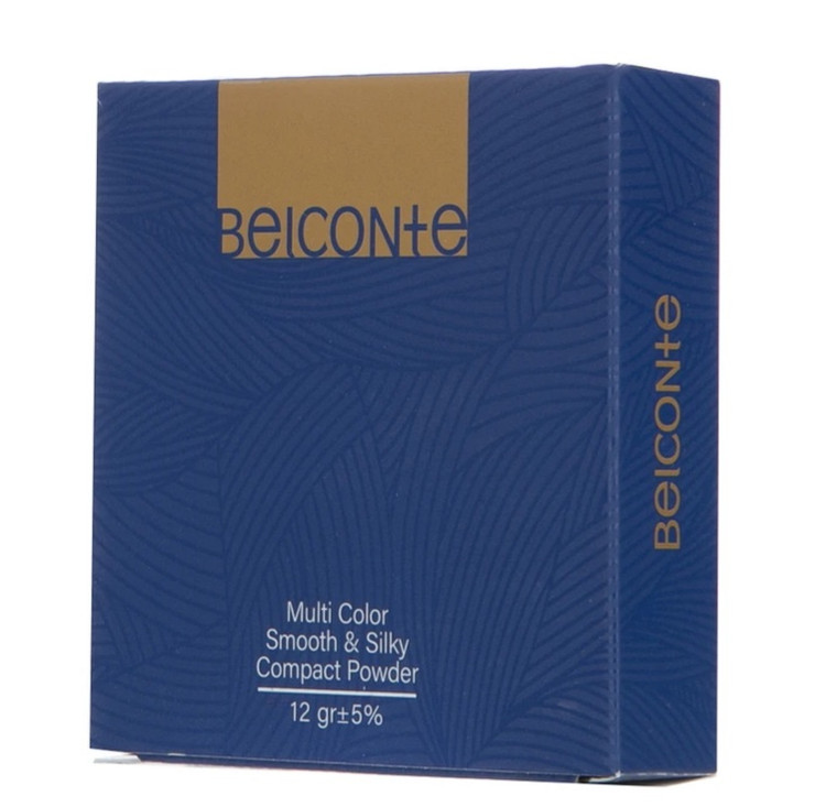 پنکک دوکاره بلکونته Belconte سری Multi color شماره B 201 رنگ وانیلی ابریشمی حجم 12 گرم