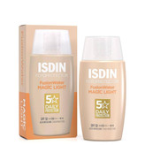 ضد آفتاب ایزدین فیوژن واتر رنگی با رنک بژ لایت و آبرسان ISDIN fusion water SPF50