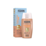 ضد آفتاب ایزدین فیوژن واتر رنگی با رنگ بژ آبرسان متوسط آبرسان ISDIN fusion water SPF50 medium Beige