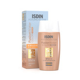ضد آفتاب ایزدین فیوژن واتر رنگی با رنگ بژ آبرسان متوسط آبرسان ISDIN fusion water SPF50 medium Beige