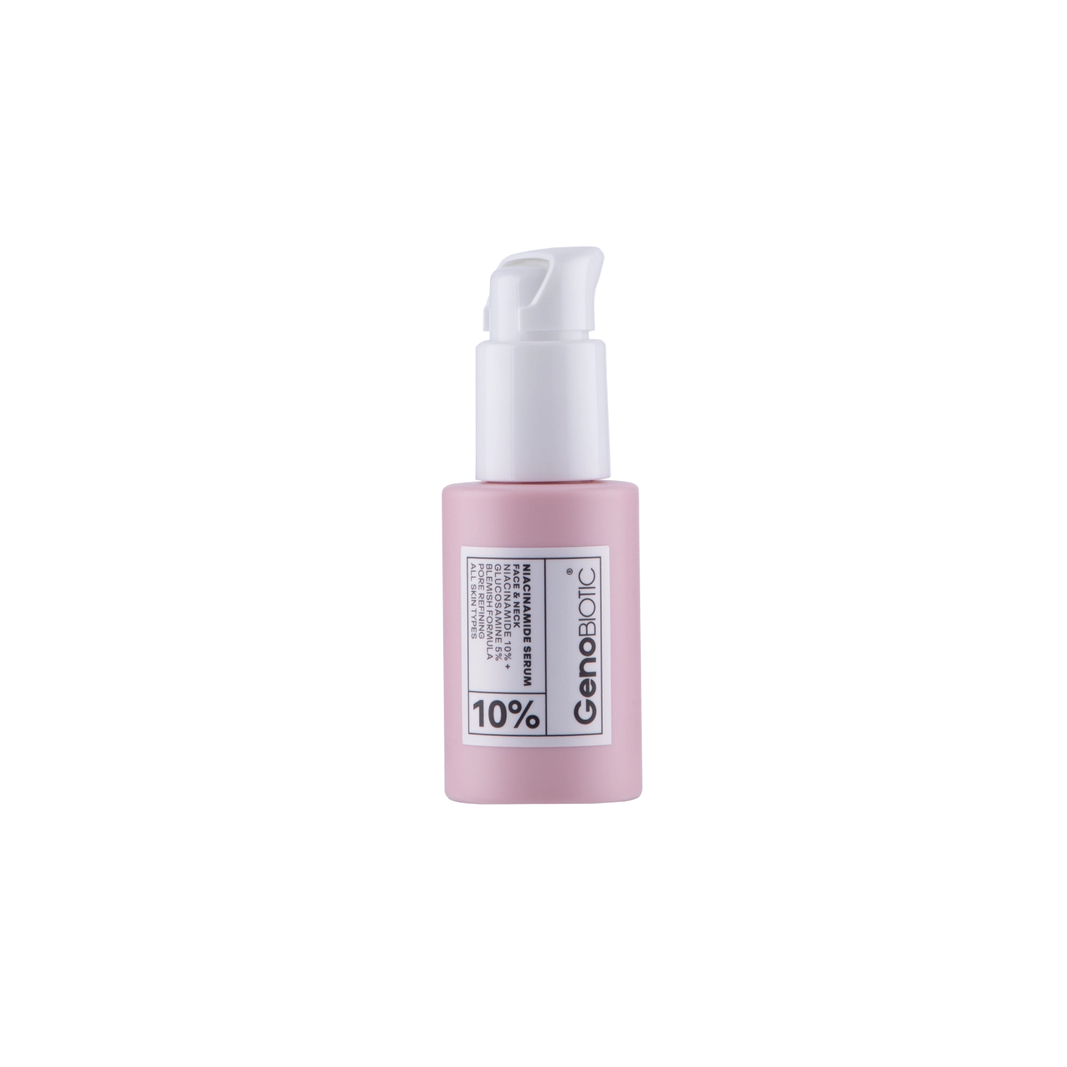 سرم نیاسینامید ژنو بایوتیک مناسب انواع پوست Geno Biotic Niacinamide Serum