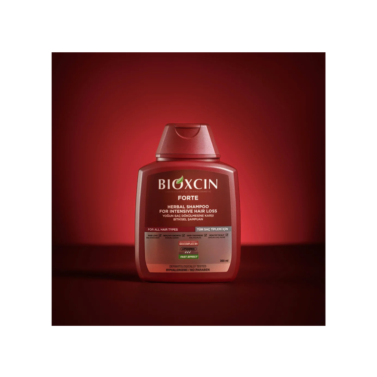 شامپو گیاهی ضد ریزش قرمز بیوکسین BIOXCIN