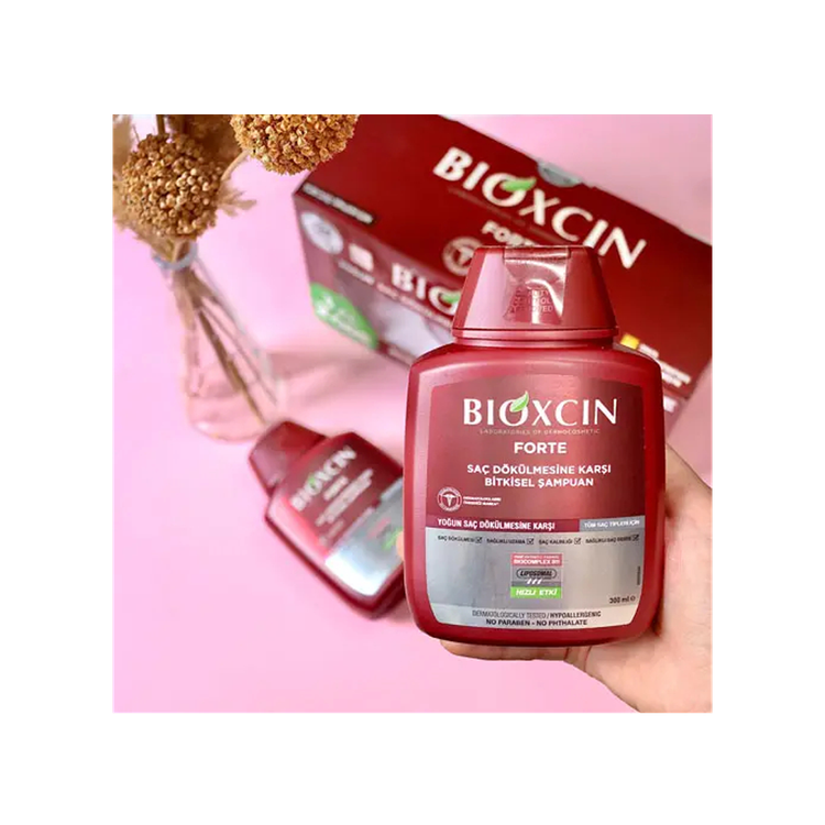 شامپو گیاهی ضد ریزش قرمز بیوکسین BIOXCIN