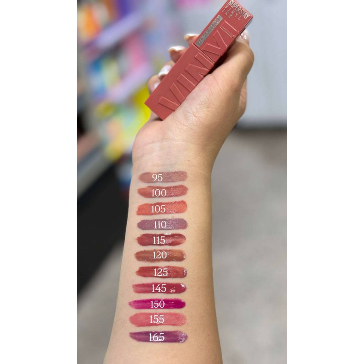 رژ لب مایع بادوام براق میبلین Maybelline