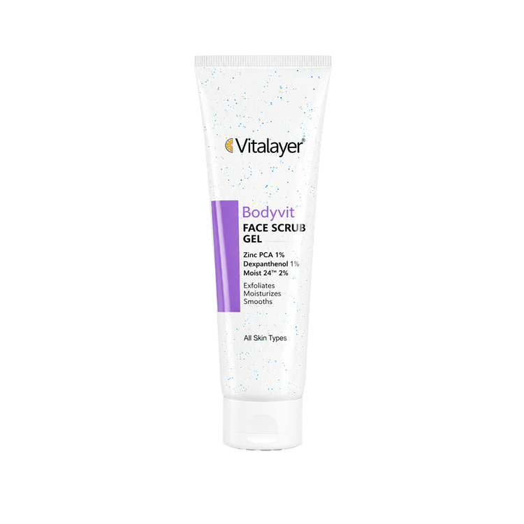 ژل اسکراب صورت بادی ویت ویتالایر Vitalayer